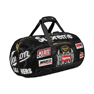 Supreme x Vanson Leathers Cordura Mesh Duffle Bag "Black"