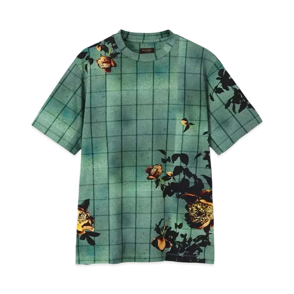 Paul Smith Dark Film Print Tee "BlueGreen"