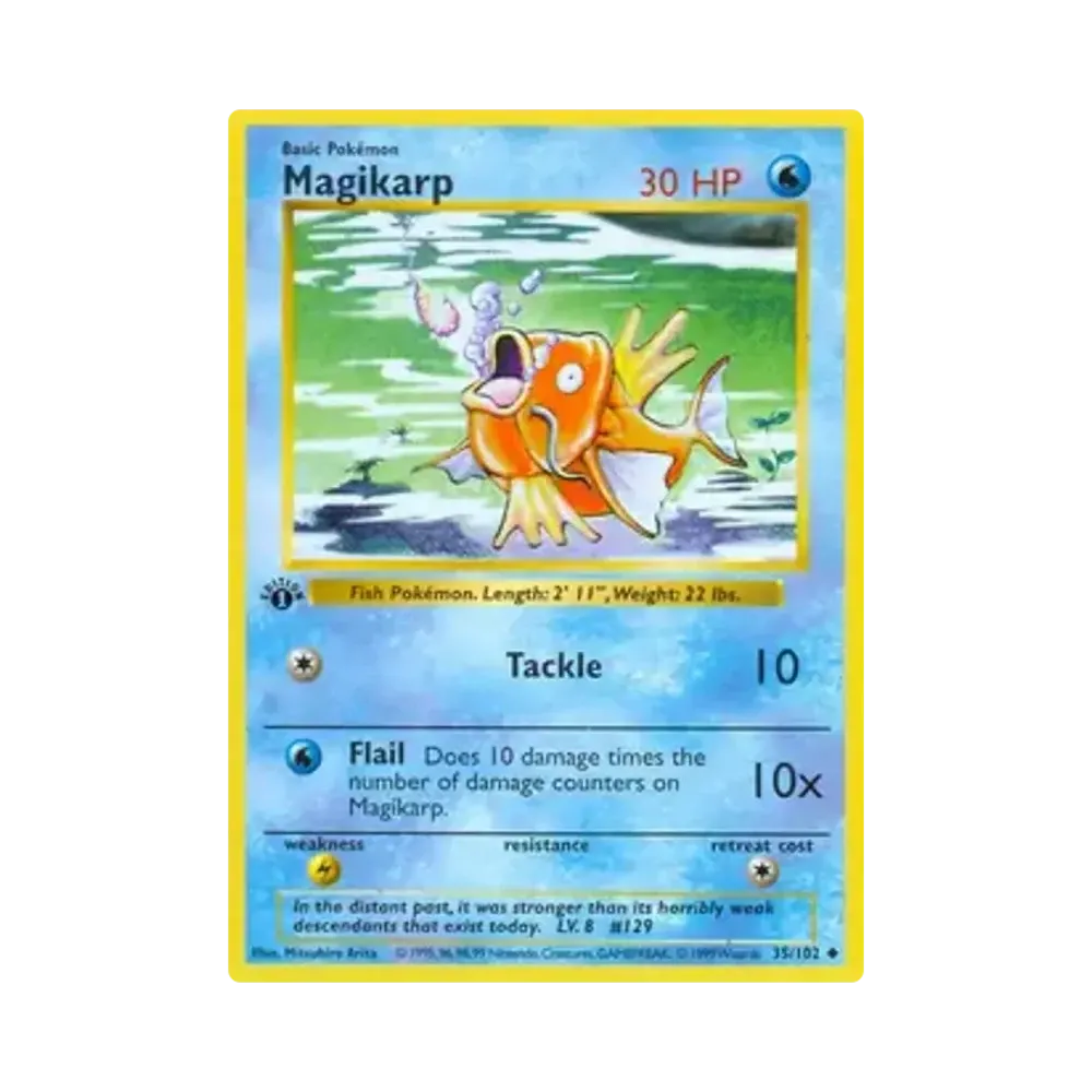 Magikarp U [35/102][EN](Base Set 1st Edition)