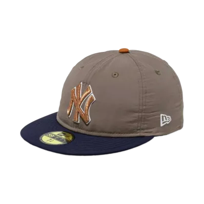 NEW ERA BLACK LABEL FW24 RC 59Fifty New York Yankees Nylon "Olive/Navy"