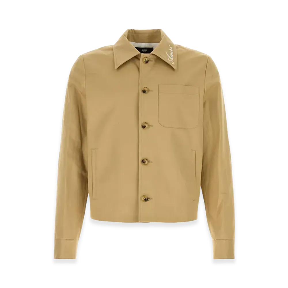 AMIRI Cotton Jacket "Beige"