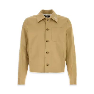 AMIRI Cotton Jacket "Beige"