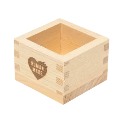 HUMAN MADE A・KE・O MADE Square Wooden Cup 54ml "Beige"