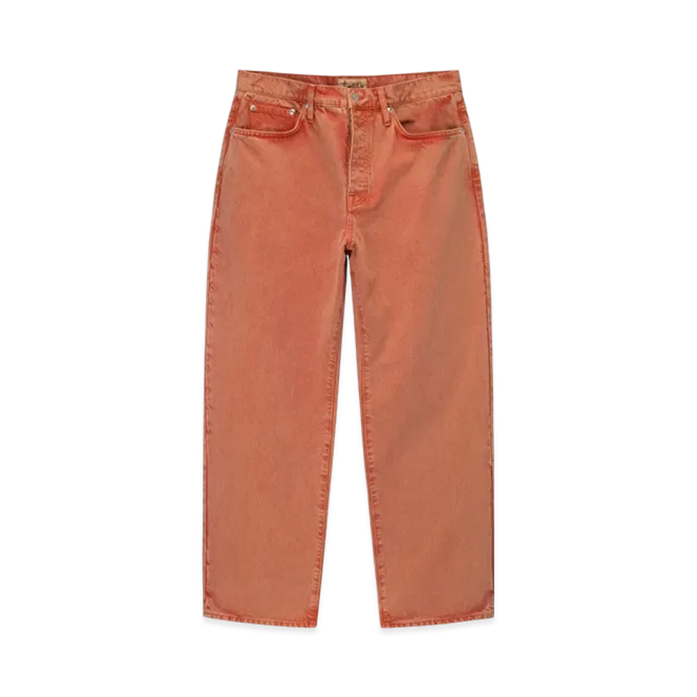 Stussy Double Dye Big 'OL Jeans "Faded Red"