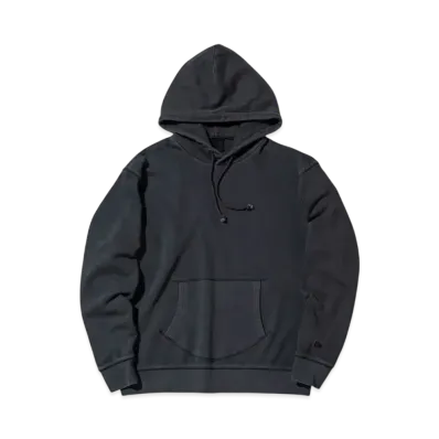 NEW ERA BLACK LABEL FW24 Oversized Garmentdye Pullover Hoodie "Black"