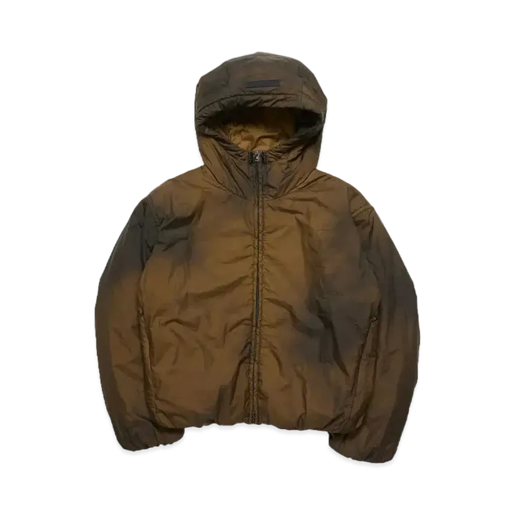 Acne Studios Hooded Puffer Jacket "Beige/Black"