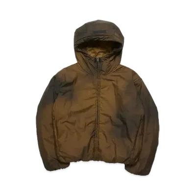 Acne Studios Hooded Puffer Jacket "Beige/Black"