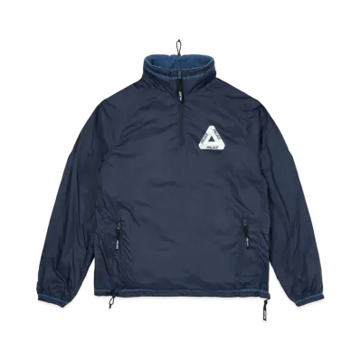 PALACE POLAR GRID REVERSE JACKET "Navy"