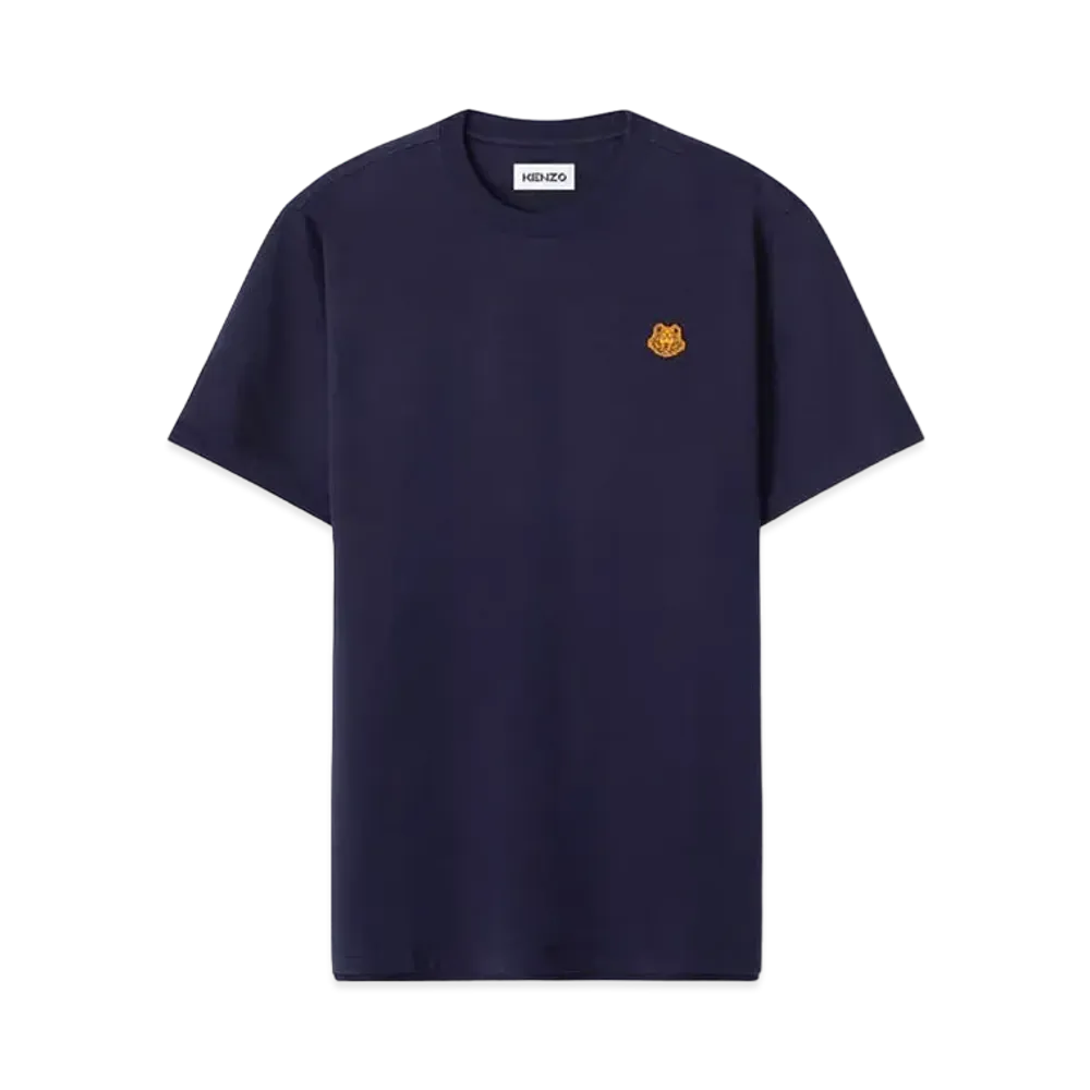 KENZO T-Shirt tigre Tigre Crest "Navy Blue"
