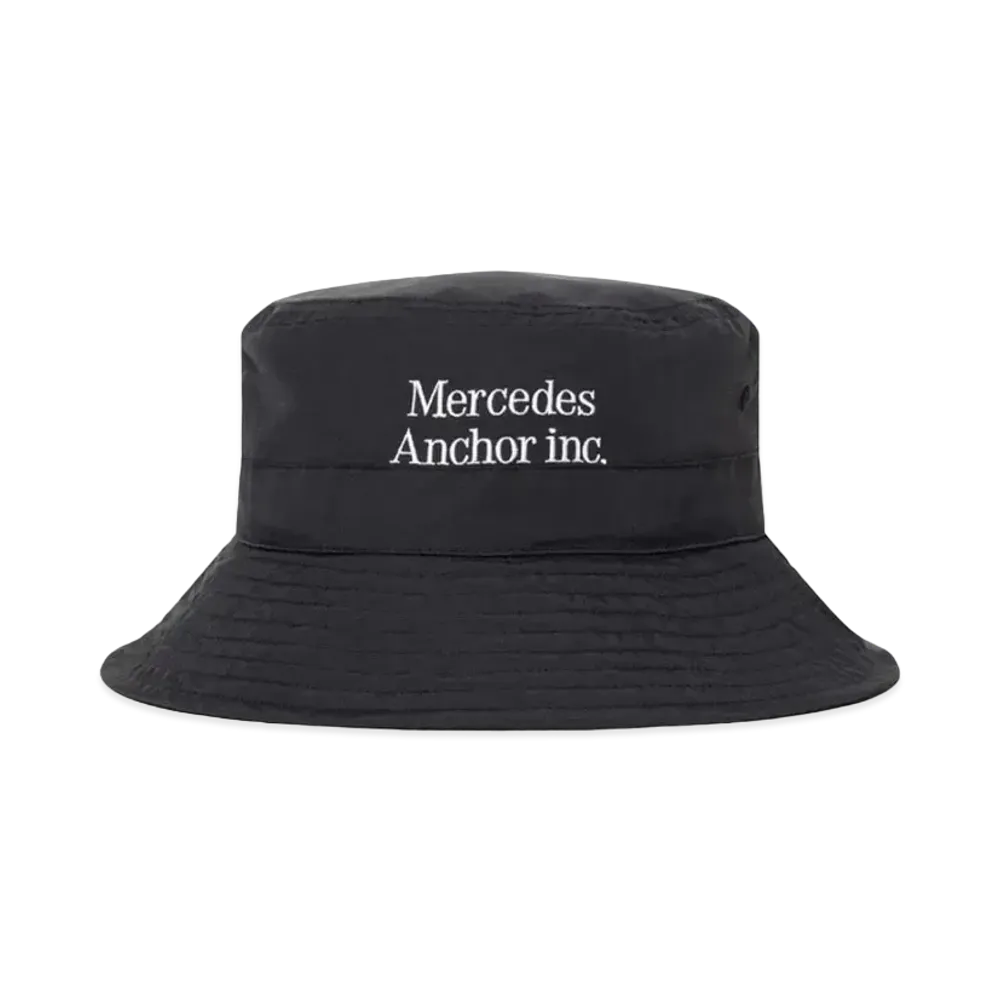 Mercedes Anchor Inc. Nylon Bucket Hat "Black"
