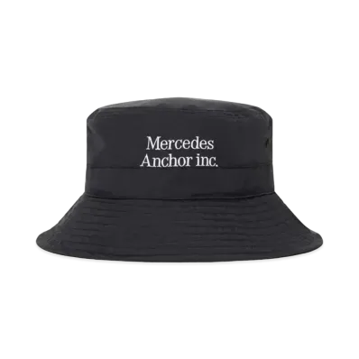 Mercedes Anchor Inc. Nylon Bucket Hat "Black"