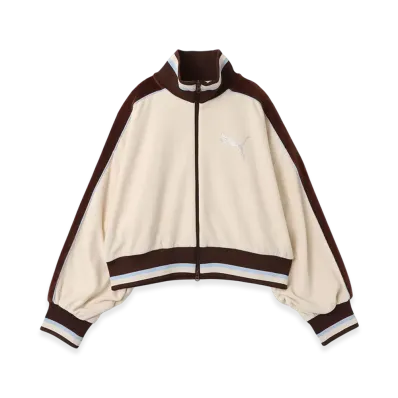 PUMA x atmos pink Velour Track Jacket "Alpine Snow"