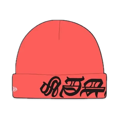 Supreme New Era Blackletter Beanie "Watermelon"