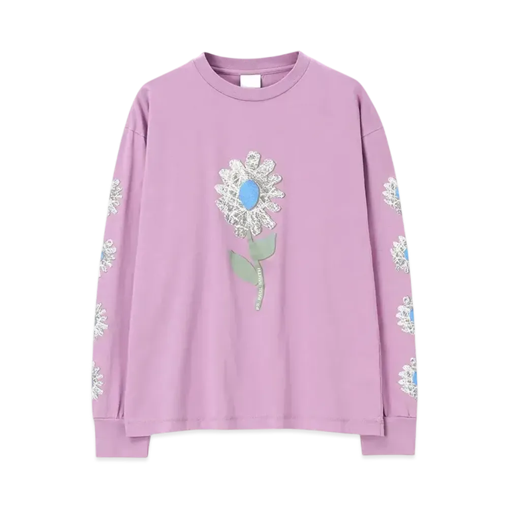 Paul Smith Women's Chamomile Long Sleeve T-Shirt "Lilac"