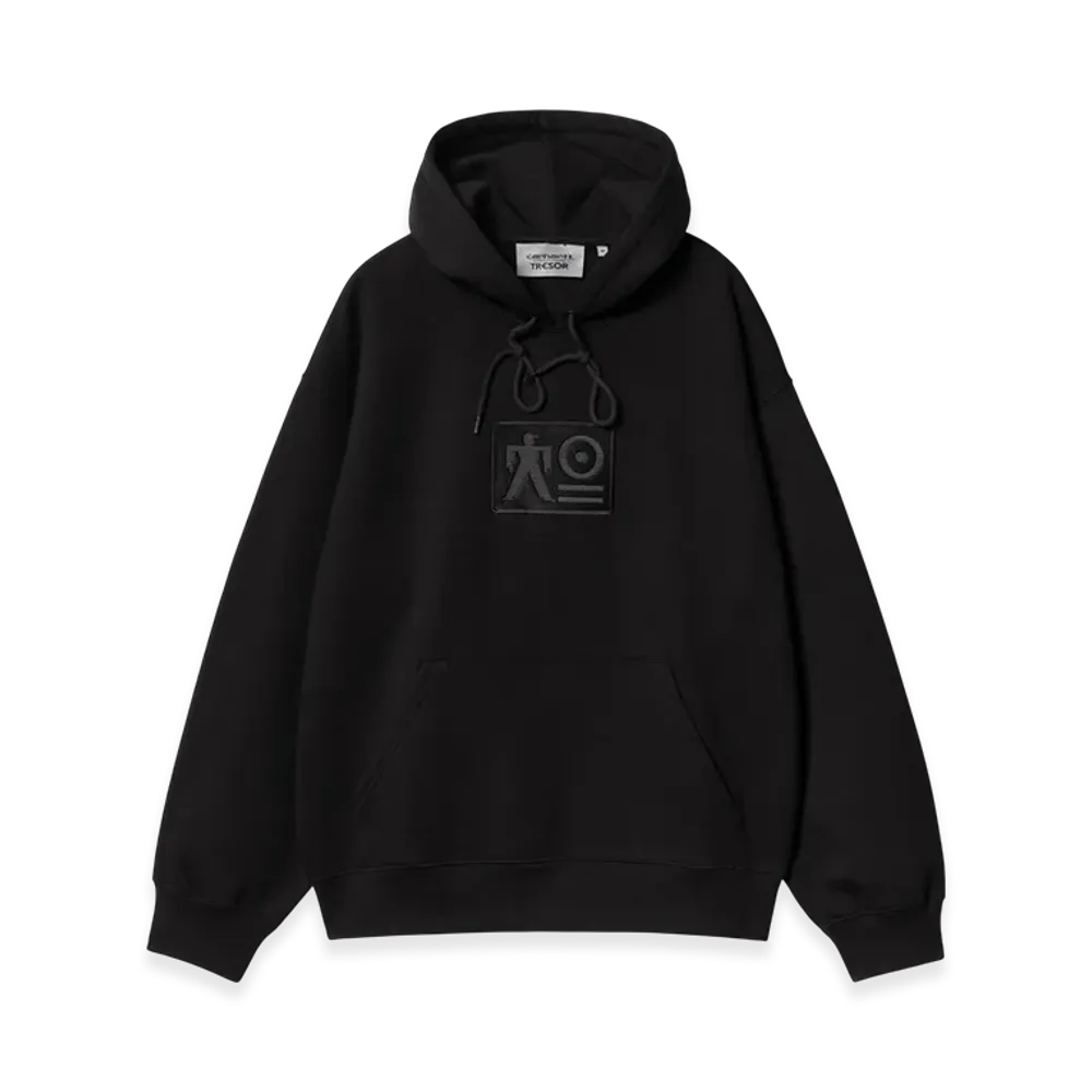 Carhartt WIP Tresor Basement Hooded Sweatshirt "Black/Grey"
