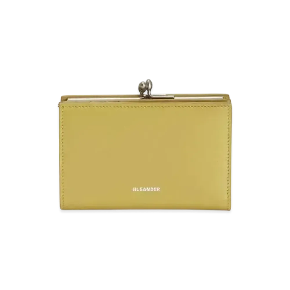 Jil Sander Goji Purse Small "Pale Yellow"