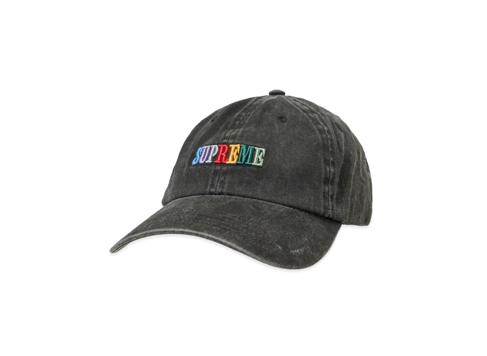 Supreme Pigment Dye 6-Panel "Black"