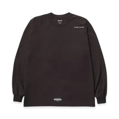 NEIGHBORHOOD NH. Tee LS-7 "Brown"