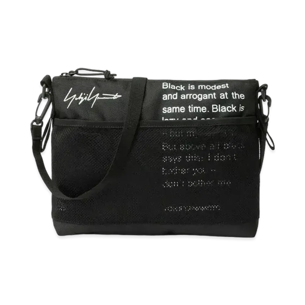 NEW ERA x Yohji Yamamoto SS23 Sacoche "Black"
