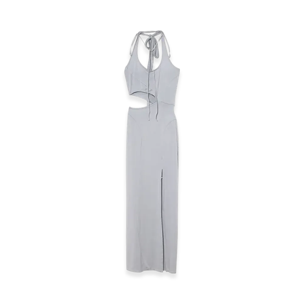 THEREDTHREAD G Tech Magnet Dress "Gray"
