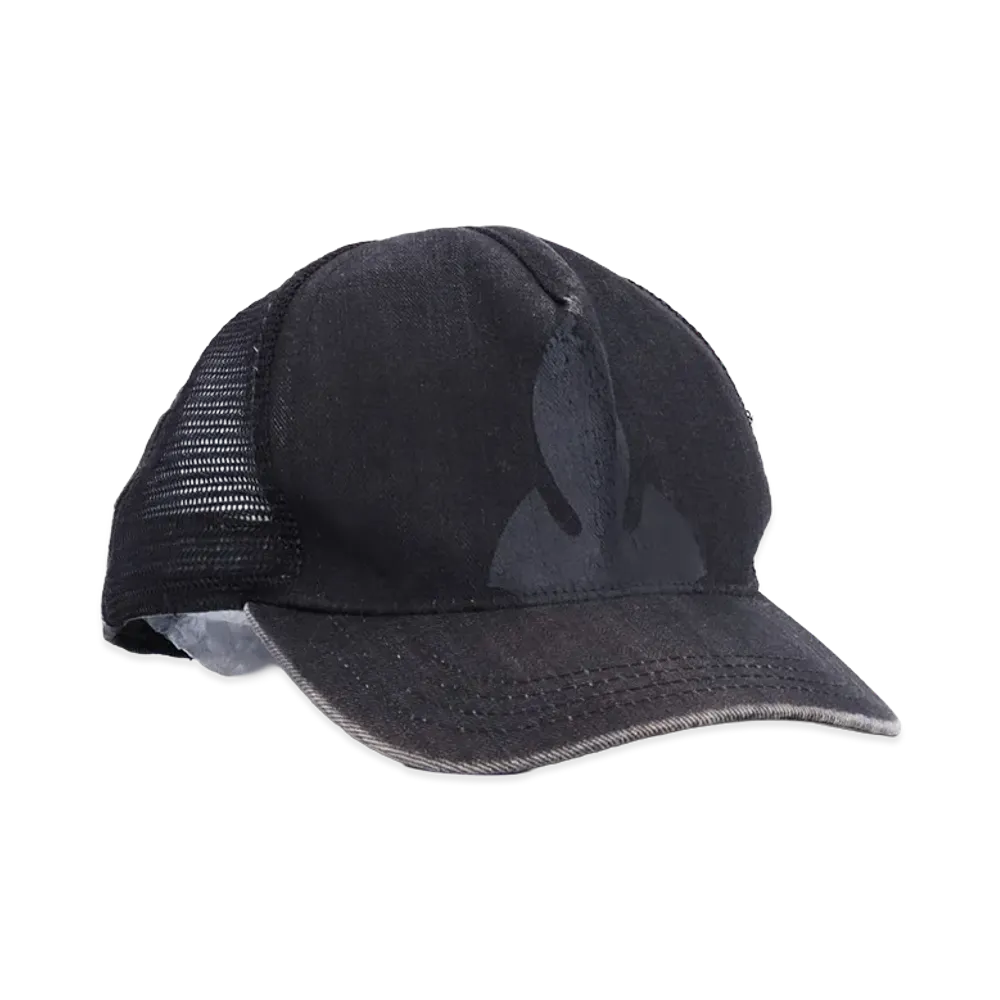 Chrome Hearts BS Fleur Trucker Cap "Black"