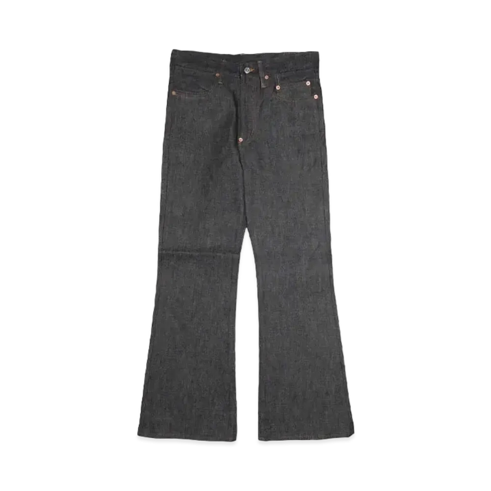 SUGARHILL MODERN DENIM TROUSERS FLARED CUT "INDIGO"