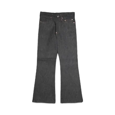 SUGARHILL MODERN DENIM TROUSERS FLARED CUT "INDIGO"