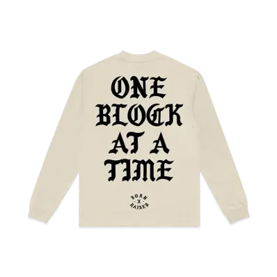 Born x Raised L/S Tee "Light Beige"