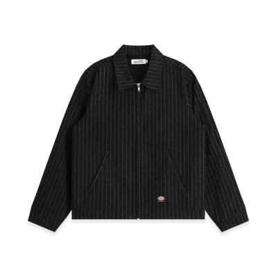 ANTI SOCIAL SOCIAL CLUB x Dickies Stripe Work Jacket "Black"