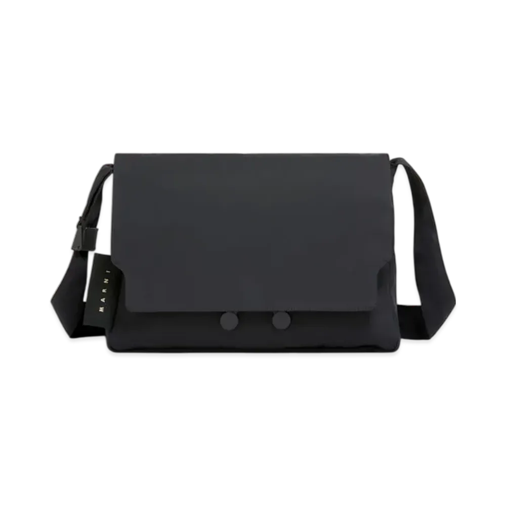 MARNI Nylon Cityscape Crossbody Bag "Black"