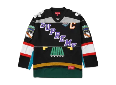 Supreme Paneled Hockey Jersey "Black"