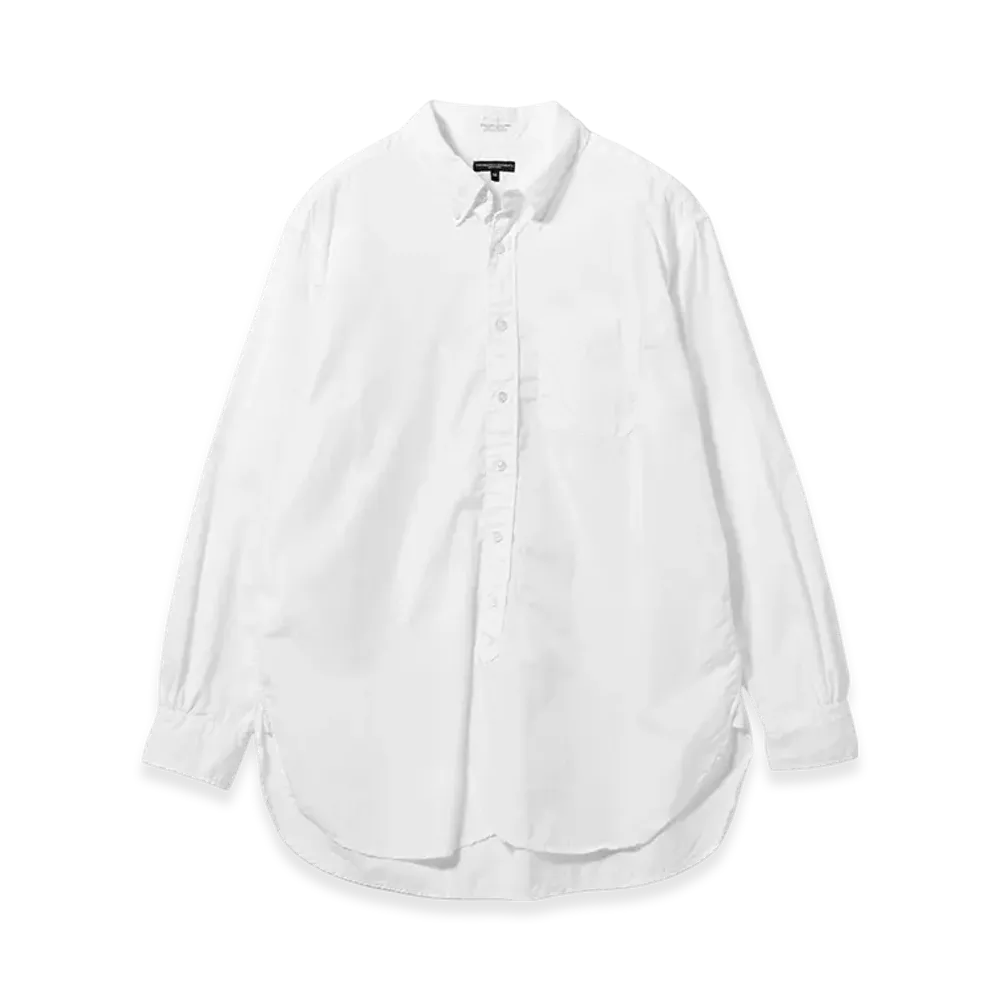 ENGINEERED GARMENTS 19 Century BD Shirt - 100's 2Ply Broadcloth "White"