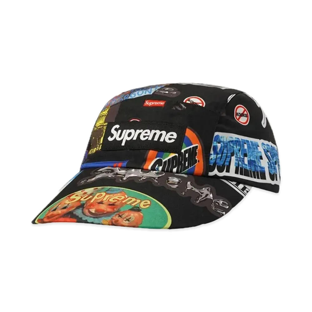 Supreme GORE-TEX Long Bill Camp Cap "Black Stickers"