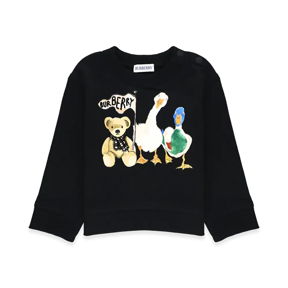 Burberry Kids Sweaters "Black"