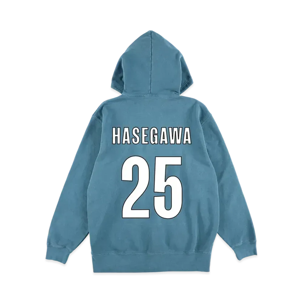 WIND AND SEA Man City Zip Up Sweatshirt (Hasegawa) "Blue"