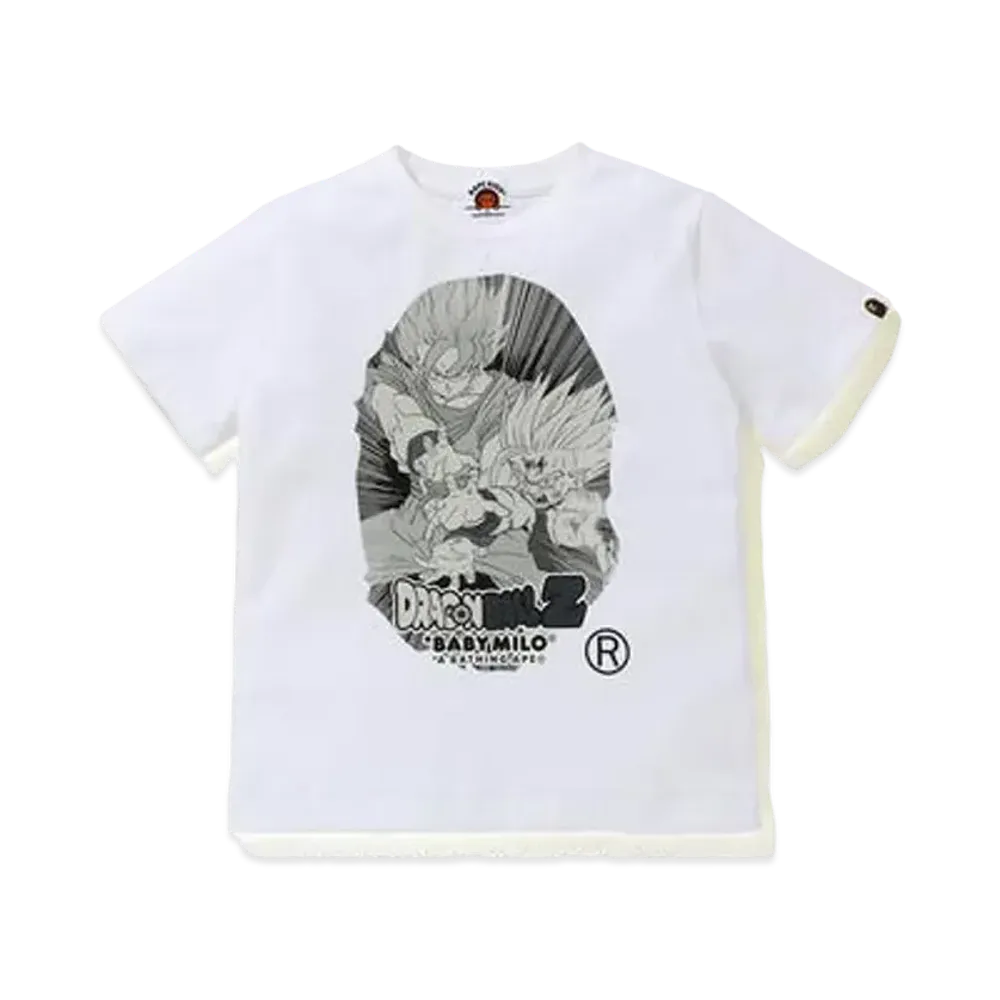 A BATHING APE / Dragon Ball Z Big Ape Head Tee "White"