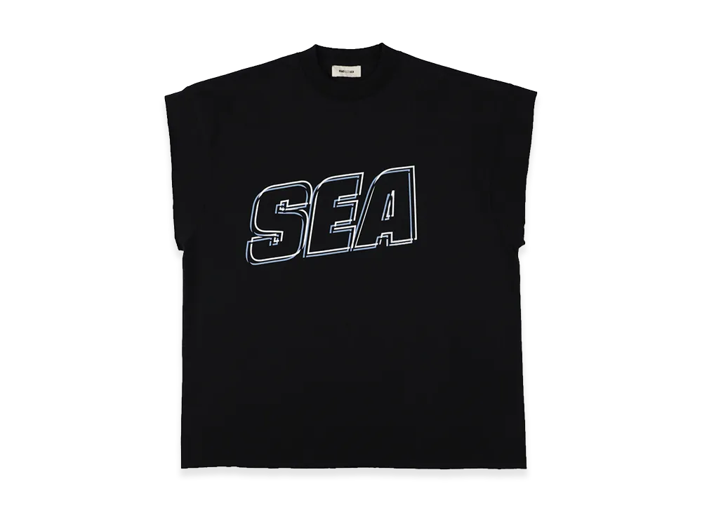 WIND AND SEA Sea Alive Cut Off Tee "Black"