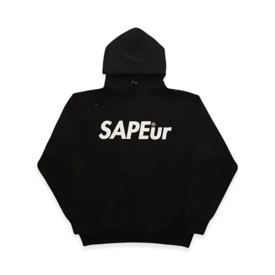 SAPEur Logo Sweat Hoodie "White"
