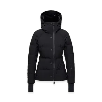 MONCLER Women's Giana Hooded Down Ski Jacket "Black"