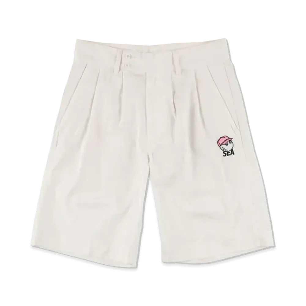 WIND AND SEA MALBON X WDS GURKHA SHORTS "White"