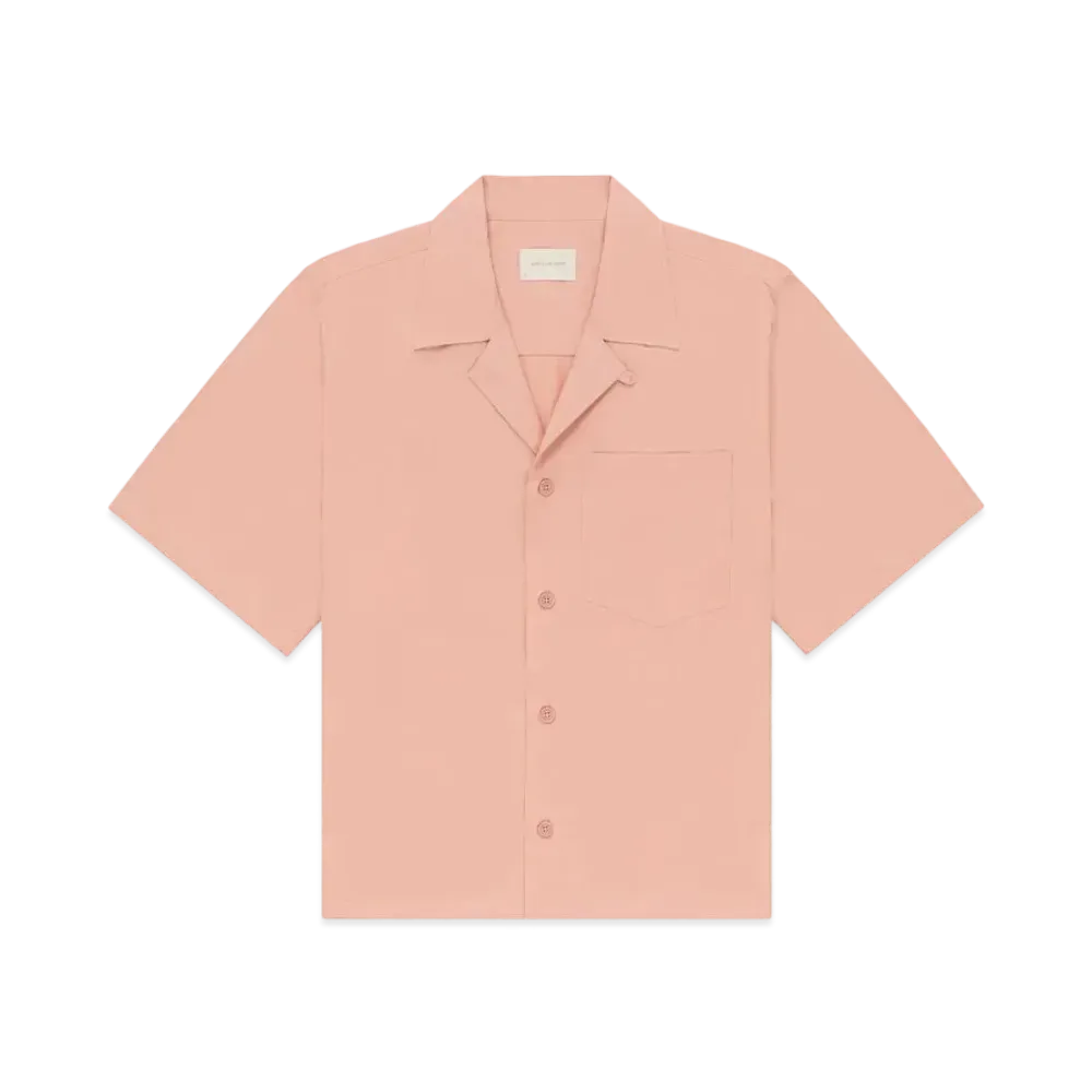 Aime Leon Dore Cropped Camp Shirt "Peach"