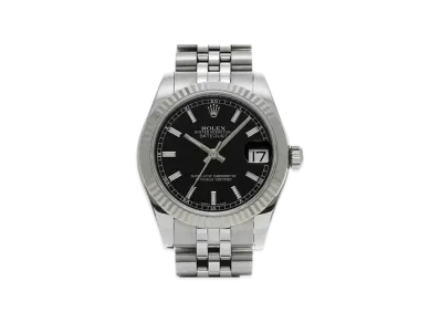 ROLEX Datejust "Black/Stainless Steel/White Gold"