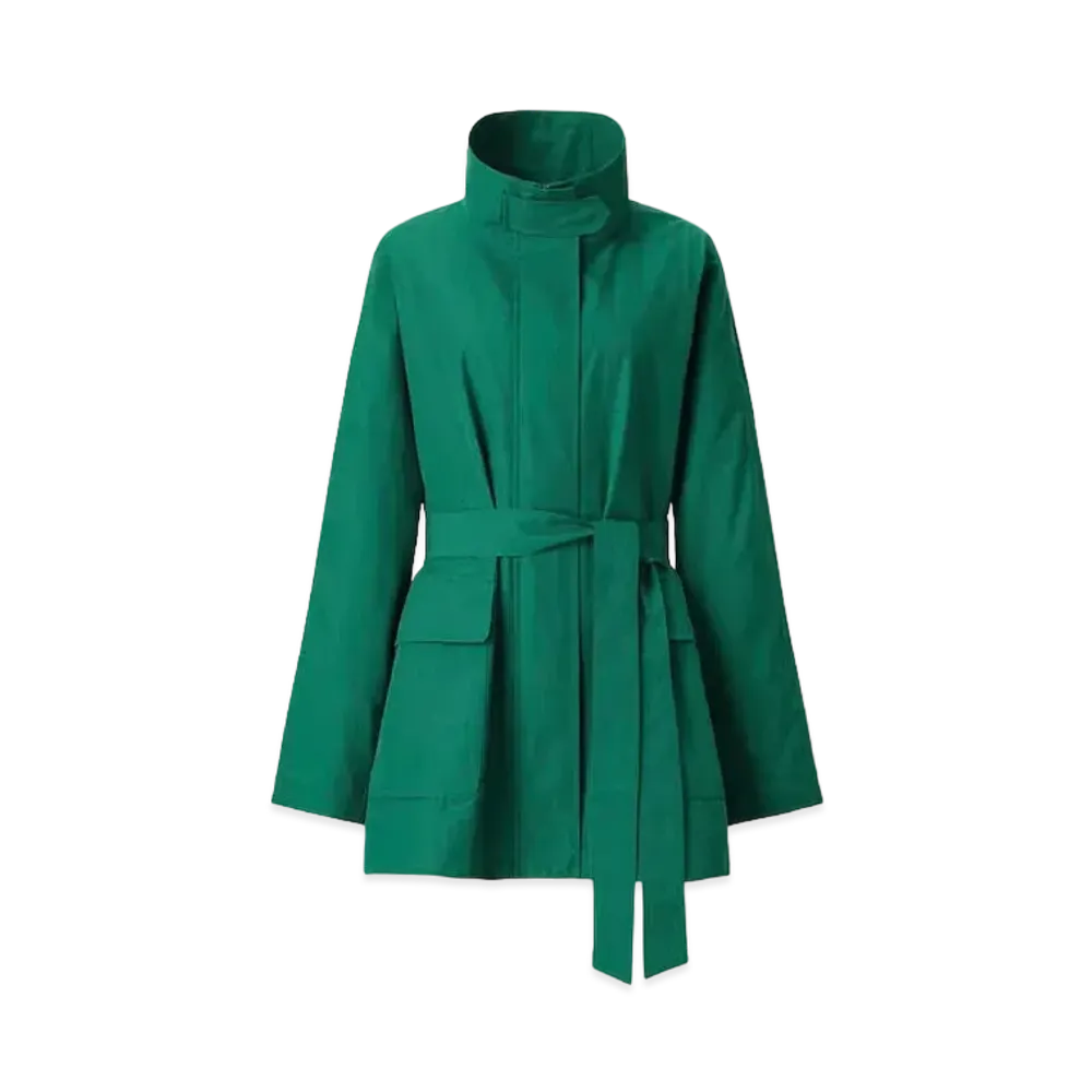 Uniqlo :C Stand Collar Oversized Coat "Green"