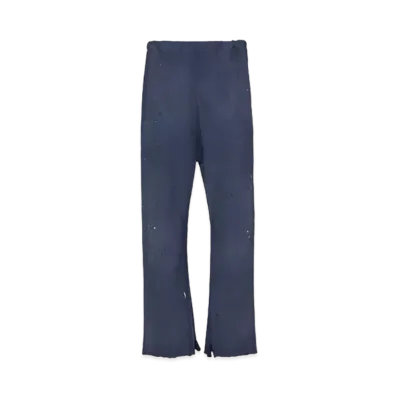 Maison Margiela Cut Out Hem Sweatpants "Washed Blue"