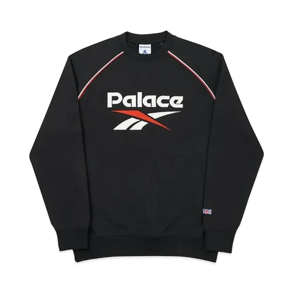 PALACE Reebok P-Bok Crew "Black"