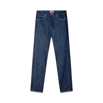 KENZO Tapered Fit Jeans "Rinse Blue Denim"