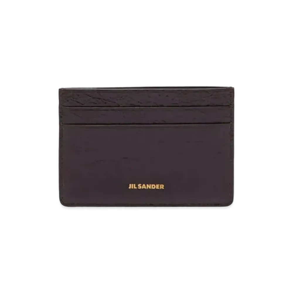Jil Sander Credit Card Holder "Brown"