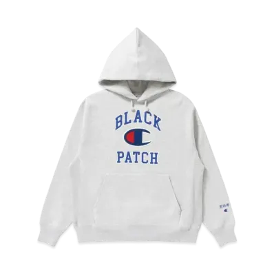 BlackEyePatch Champion Reverse Weave Hooded Sweatshirt "Silver Gray"
