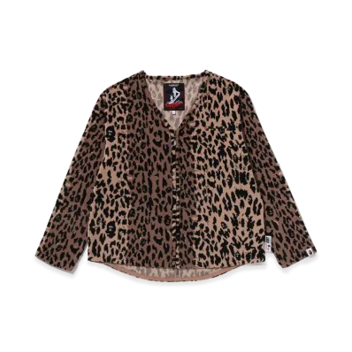 A BATHING APE x KAZUKI KURAISHI Leopard Jacquard Zip Cardigan "Beige"