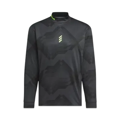 adidas Code Chaos Mock Neck Long Sleeve Shirt "Black"